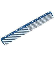 Расческа для стрижки многофункциональная с рельефным обушком, YS-336 blue